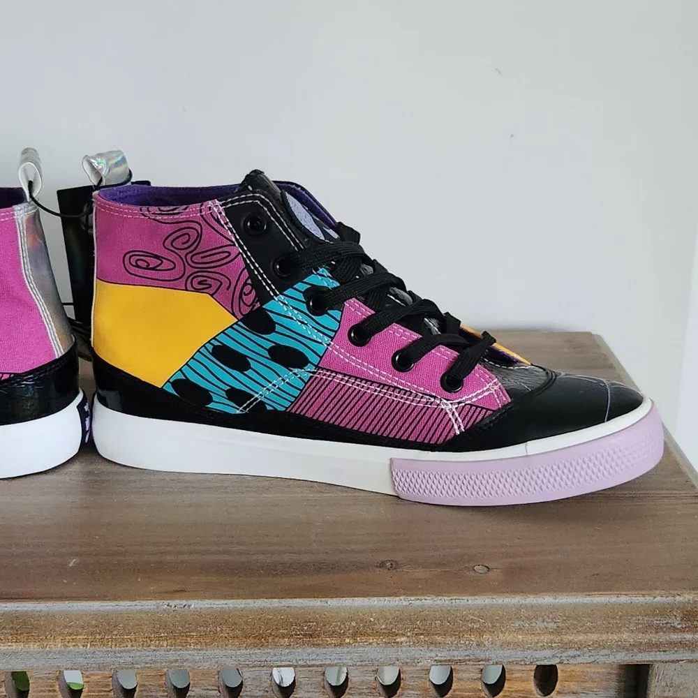 🎃 Disney Nightmare Before Christmas Sneakers – Women’s 8.5, NWT Halloween - Picture 11 of 14